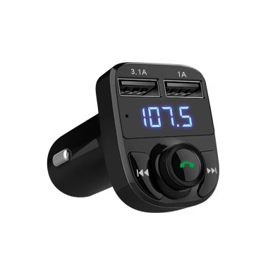 Car MP3 Bluetooth 5.0 FM Transmitter Fast USB Charger Car Kit Hands Free