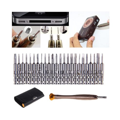 25-piece Magnetic Precision Screwdriver Set For iPhone, Camera, and Watch
